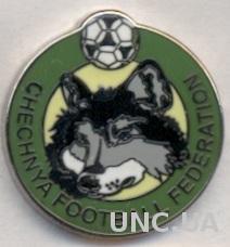 Чечня, федерация футбола (не-ФИФА) ЭМАЛЬ /Chechnya football federation pin badge