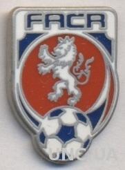 Чехия, федерация футбола, №3, ЭМАЛЬ / Czech football federation enamel pin badge