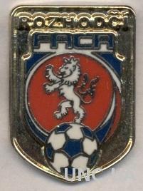 Чехия, федерация футбола-судьи, ЭМАЛЬ / Czech football referees federation pin