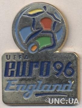 Чемпионат Европы 1996 (Англия) ЭМАЛЬ / Euro 1996 England football pin badge