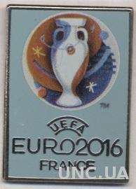 Чемпионат Европы 2016 (Франция),№2, тяжмет / Euro 2016 France football pin badge