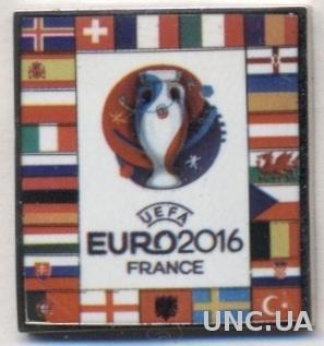 Чемпионат Европы 2016 (Франция)3 тяжмет / Euro 2016 France football pin badge