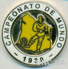 Чемпионат Мира 1930 (Уругвай), ЭМАЛЬ / World cup 1930 Uruguay football pin badge