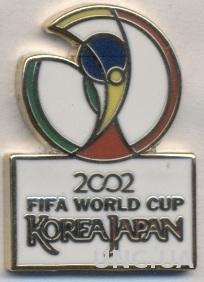 Чемпионат Мира 2002 (Япония-Корея)№1 ЭМАЛЬ /World cup 2002 Japan-Korea pin badge
