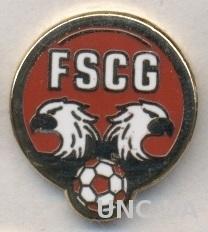 Черногория, федерация футбола,№4,ЭМАЛЬ /Montenegro football federation pin badge