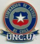 Чили, федерация футбола, №2, ЭМАЛЬ / Chile football federation enamel pin badge