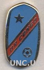 ДР Конго, федерация футбола, №4, ЭМАЛЬ / DR Congo football federation enamel pin