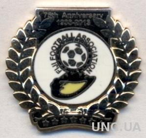Фиджи, федерация футбола, юбилей 75, ЭМАЛЬ / Fiji football federation pin badge