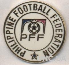 Филиппины, федерация футбола,№1 ЭМАЛЬ /Philippines football federation pin badge