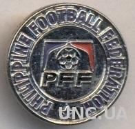 Филиппины, федерация футбола, №1, тяжмет / Philippines football federation badge