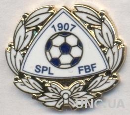Финляндия, федерация футбола, ЭМАЛЬ /Finland football union federation pin badge