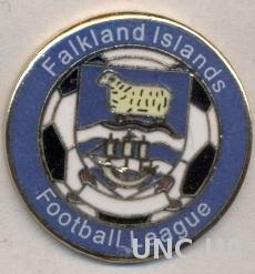Фоклендские О-ва,федер.футбола (не-ФИФА) ЭМАЛЬ /Falkland football federation pin