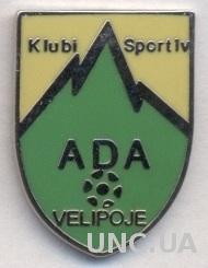 футбол.клуб Ада Велипоя (Албания) ЭМАЛЬ /Ada Velipoje,Albania football pin badge