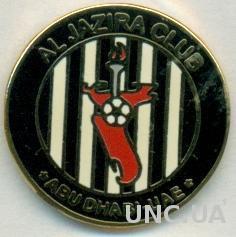 футбол.клуб аль-Джазира (ОАЭ) ЭМАЛЬ /Al-Jazira SCC,UAE football enamel pin badge