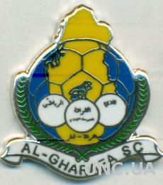 футбол.клуб аль-Гарафа (Катар) ЭМАЛЬ /Al-Gharafa,Qatar football enamel pin badge