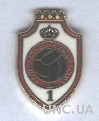 футбол.клуб Антверпен (Бельгия)8 ЭМАЛЬ /Royal Antwerp,Belgium football pin badge