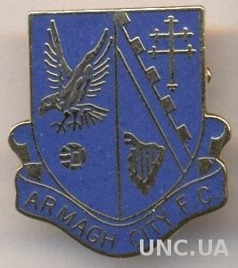 футбол.клуб Армаг Сити (Сев.Ирланд)1 ЭМАЛЬ /Armagh City,N.Ireland football badge