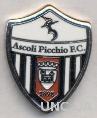 футбол.клуб Асколи (Италия)2 ЭМАЛЬ / Ascoli Picchio FC, Italy football pin badge