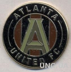 футбол.клуб Атланта Юнайтед (США) ЭМАЛЬ / Atlanta United FC,USA soccer pin badge