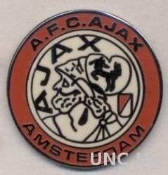 футбол.клуб Аякс Амстердам (Голландия)2 ЭМАЛЬ /AFC Ajax,Netherlands football pin