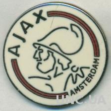 футбол.клуб Аякс Амстердам (Голландия)3 ЭМАЛЬ /AFC Ajax,Netherlands football pin