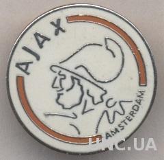 футбол.клуб Аякс Амстердам(Голландия) ЭМАЛЬ /AFC Ajax,Netherlands football badge