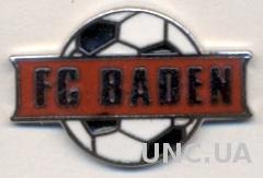 футбол.клуб Баден (Швейцария) ЭМАЛЬ / FC Baden, Switzerland football pin badge