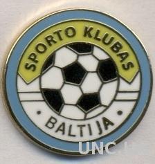 футбол.клуб Балтия (Литва) ЭМАЛЬ /Baltija Panevezys,Lithuania football pin badge