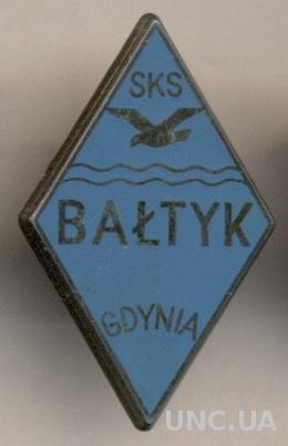 футбол.клуб Балтык Гдыня (Польша)винт /Baltyk Gdynia,Poland football screw badge