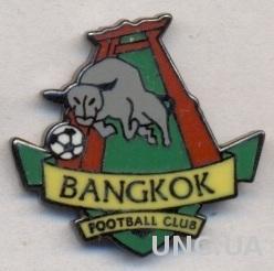 футбол.клуб Бангкок ФК (Таиланд) ЭМАЛЬ / Bangkok FC, Thailand football pin badge