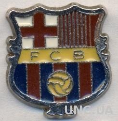 футбол.клуб Барселона (Испания)3 тяжмет / FC Barcelona, Spain football pin badge