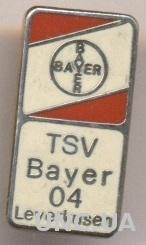 футбол.клуб Байер Лев.(Германия) ЭМАЛЬ / Bayer Leverkusen,Germany football badge