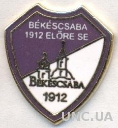 футбол.клуб Бекешчаба (Венгр) ЭМАЛЬ /Bekescsaba Elore,Hungary football pin badge