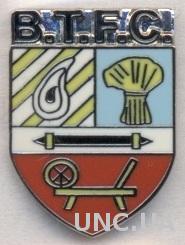 футбол.клуб Бэнбридж(Сев.Ирландия)2 ЭМАЛЬ /Banbridge Town,N.Ireland football pin