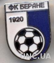 футбол.клуб Беране (Черногория) ЭМАЛЬ / FK Berane, Montenegro football pin badge