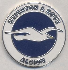 футбол.клуб Брайтон (Англия) ЭМАЛЬ / Brighton &amp; Hove Albion,England football pin