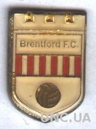 футбол.клуб Брентфорд (Англия) тяжмет / Brentford FC, England football pin badge