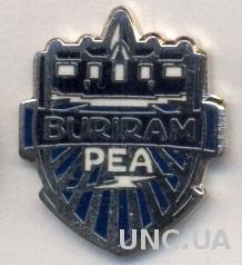 футбол.клуб Бурирам (Таиланд) ЭМАЛЬ / Buriram PEA FC,Thailand football pin badge