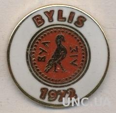 футбол.клуб Бюлис Балш (Албания)2 ЭМАЛЬ /Bylis Ballsh,Albania football pin badge