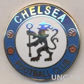 футбол.клуб Челси Лондон(Англия) ЭМАЛЬ выпуклый /Chelsea FC,England football pin
