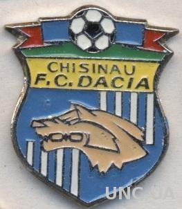 футбол.клуб Дачия Кишинев(Молдова) тяжмет /Dacia Chisinau,Moldova football badge