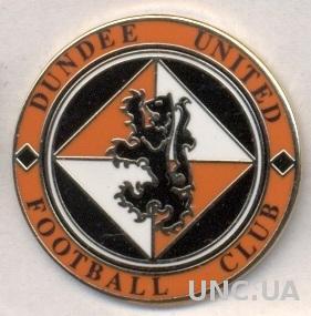 футбол.клуб Данди Юнайтед (Шотл.)1 ЭМАЛЬ /Dundee United FC,Scotland football pin
