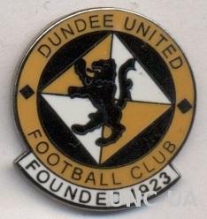 футбол.клуб Данди Юнайтед (Шотл.)2 ЭМАЛЬ /Dundee United FC,Scotland football pin