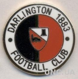 футбол.клуб Дарлингтон (Англия) ЭМАЛЬ / Darlington FC,England football pin badge