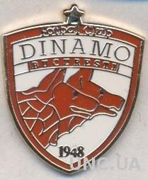 футбол.клуб Динамо Бух. (Румыния)2 ЭМАЛЬ / Dinamo Bucharest,Romania football pin