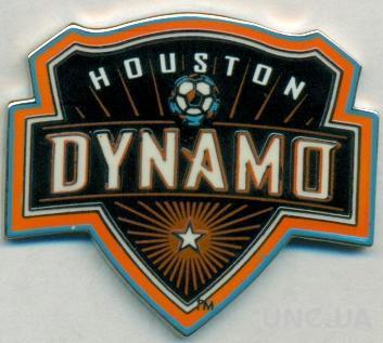 футбол.клуб Динамо Хьюстон (США) ЭМАЛЬ большой / Houston Dynamo,USA soccer badge