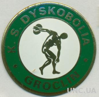 футбол.клуб Дискоболия (Польша) тяжмет / Dyskobolia Groclin, Poland football pin
