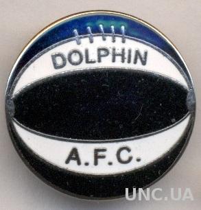 футбол.клуб Долфин Дублин (Ирландия) ЭМАЛЬ / Dolphin AFC, Ireland football badge