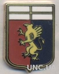 футбол.клуб Дженоа (Италия)1 ЭМАЛЬ / Genoa CFC, Italy football enamel pin badge