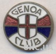 футбол.клуб Дженоа (Италия)2 ЭМАЛЬ / Genoa CFC, Italy football replica pin badge